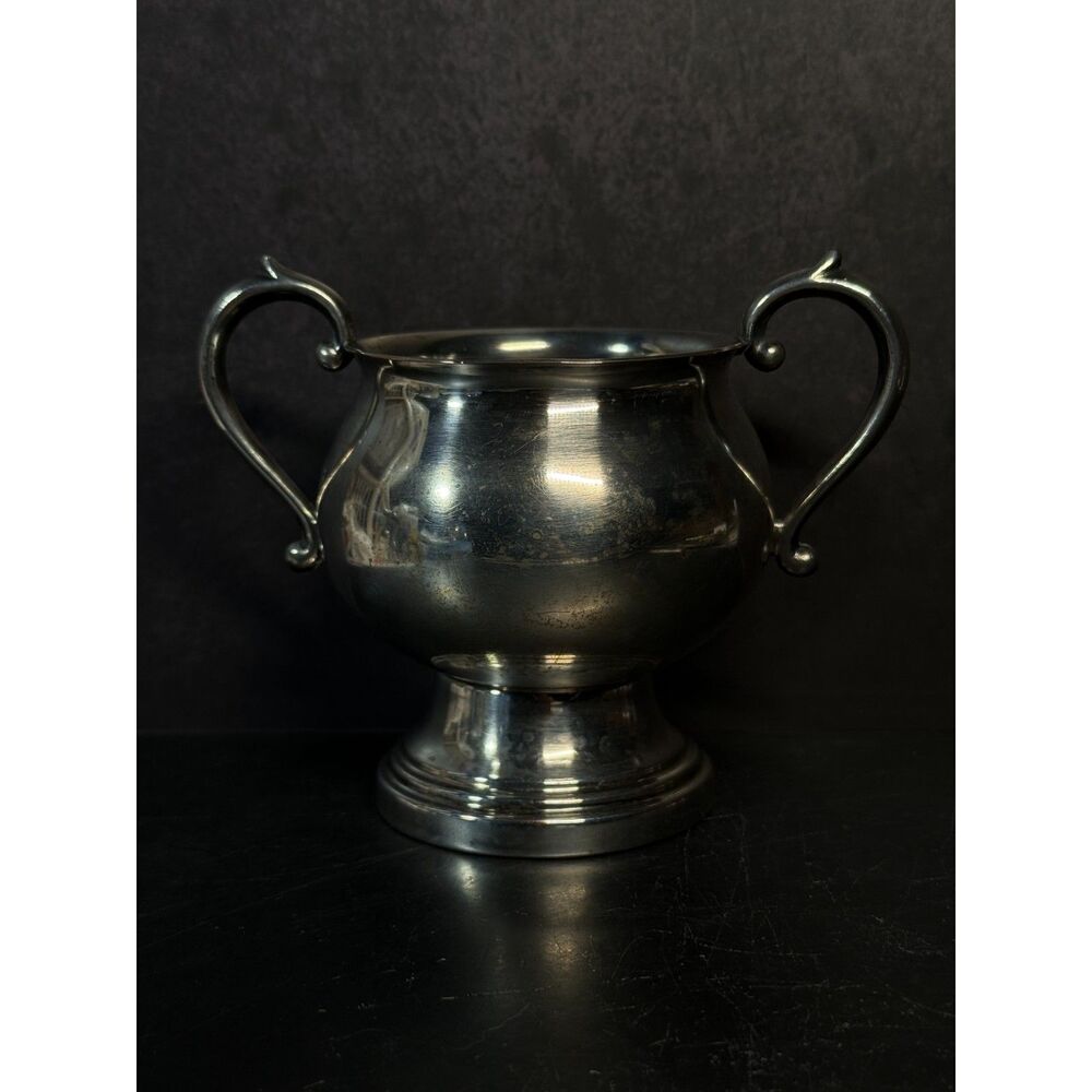 F.B. Rogers Silverplate Double Handle Open Bowl Vintage 3.30 In